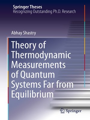 cover image of Theory of Thermodynamic Measurements of Quantum Systems Far from Equilibrium